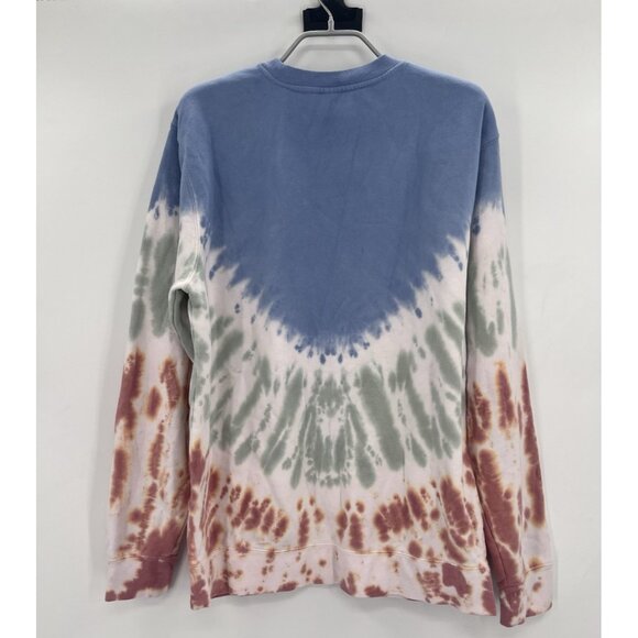 Atticus Crew Neck Fleece Pullover Sweatshirt sz M Medium NWOT Flower Graphic - Picture 8 of 12